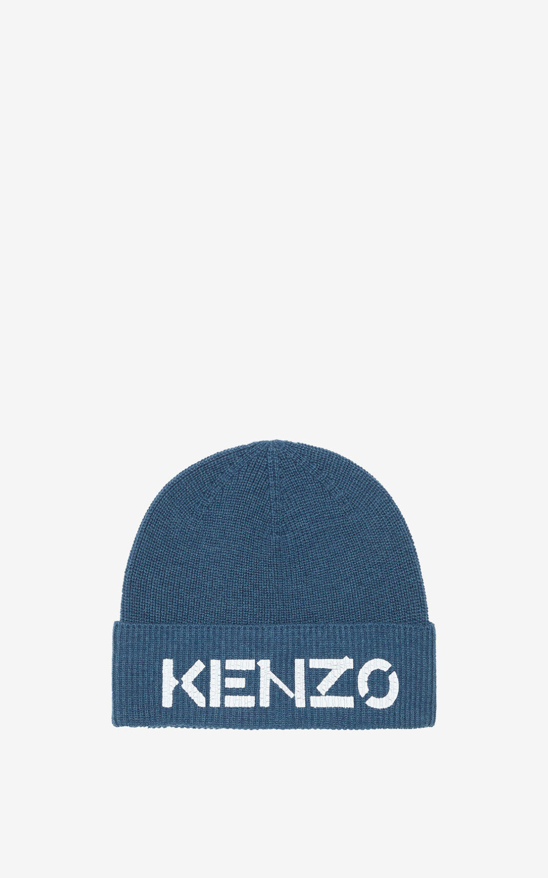 Gorro Kenzo Logo knit Hombre Azules PHV709813